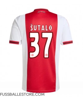 Günstige Ajax Josip Sutalo #37 Heimtrikot 2025-26 Kurzarm